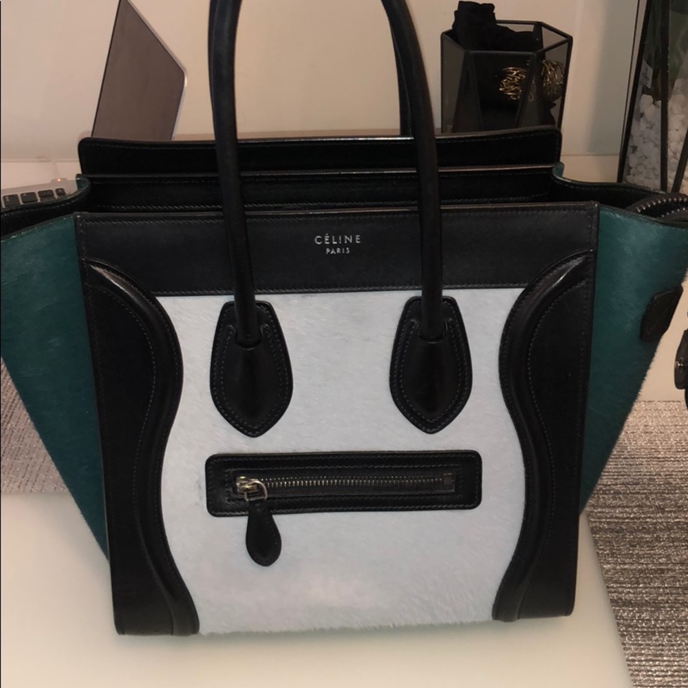 Authentic, purchased in store. Some wear to fur